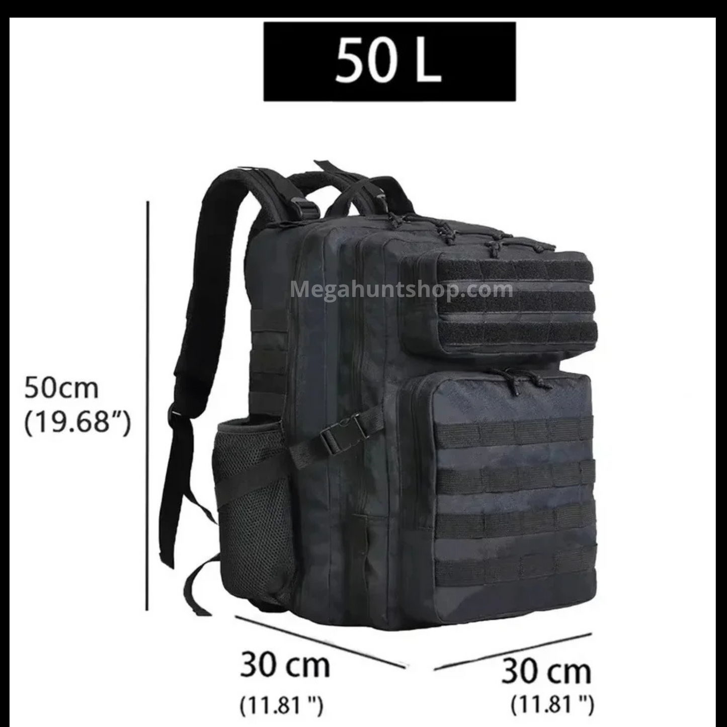 40L men’s travel backpack – hunting, tactical, camping & trekking rucksack | Mega Hunt Shop